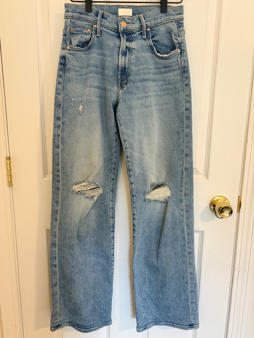 Mother Mid Rise Maven Sneak Women’s Jeans 26 - Peak-A-Boo